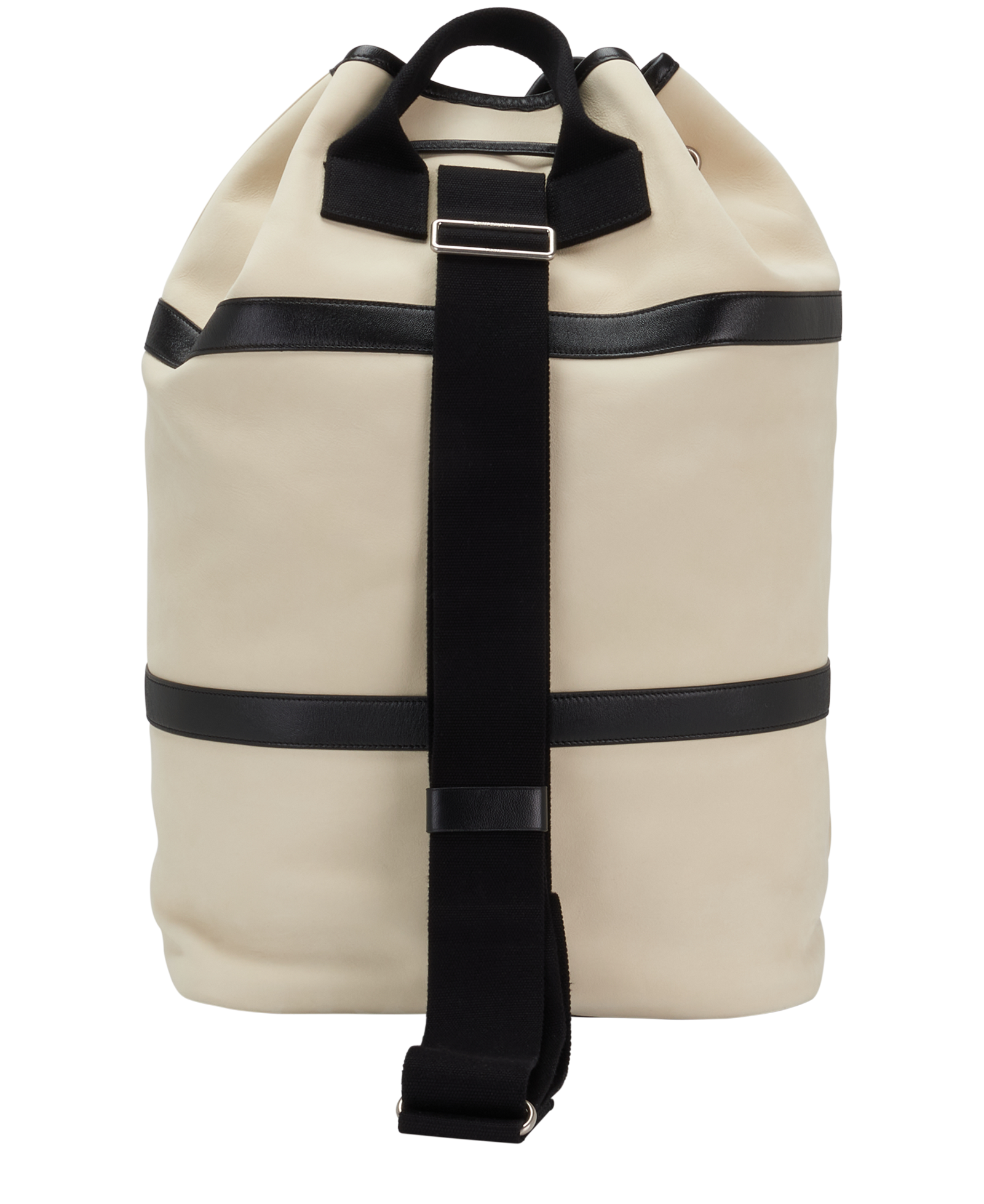 Rive Gauche Sling Bag, &pound;895, Handbags, Cream, Leather, Back view